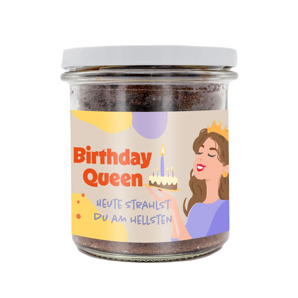 Kuchen im Glas – Birthday Queen