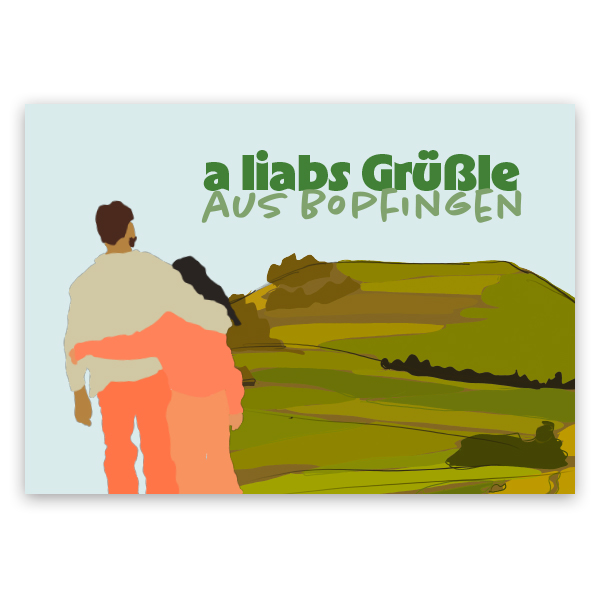 Postkarte Bopfingen Ipf