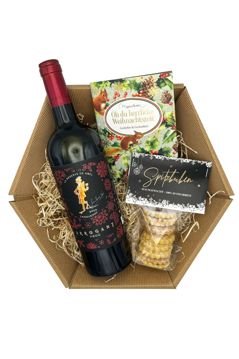 „Poesie & Genuss“ Geschenkkorb