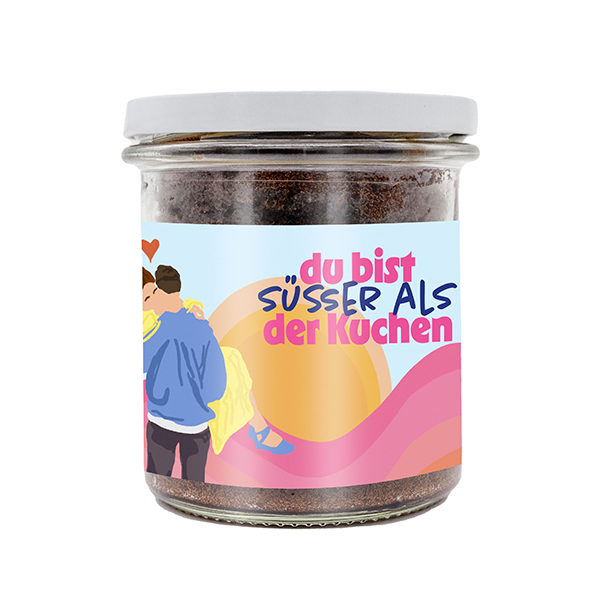 Kuchen im Glas – Liebeserklärung