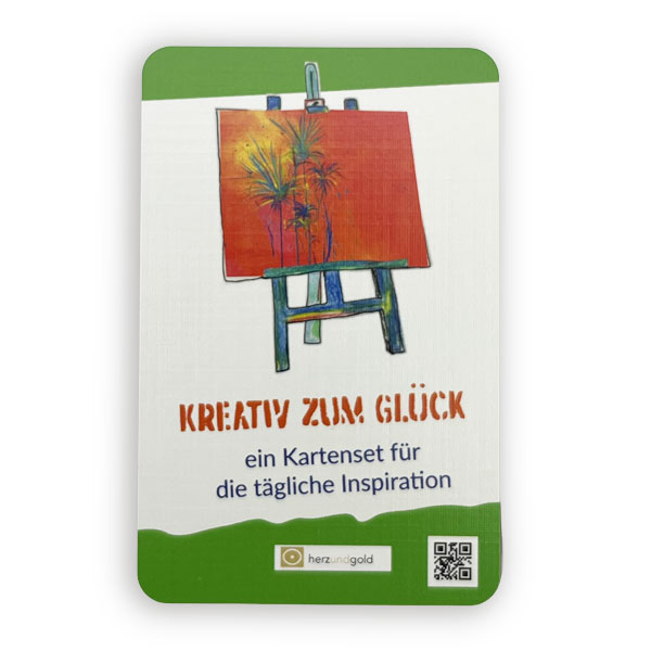 „Kreativ zum Glück“ – Inspirationskartenset
